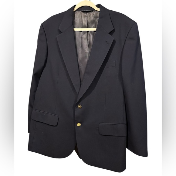 Burberry Men's dark Navy Blazer size XL - Picture 5 of 11